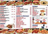 Image result for Pizza Menu UK