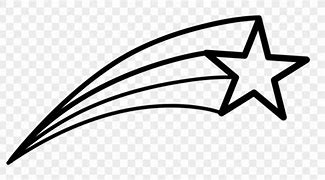 Image result for White Shooting Star Clip Art Fine Lines