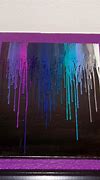 Image result for Black and Purple Crayon Melting Painting