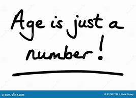 Image result for Age Is Just a Number Clip Art