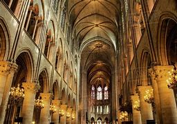 Image result for Interior of Notre Dame De Paris