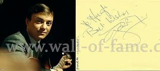 Image result for Gerry Marsden Autograph