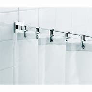 Image result for Shower Curtain Rod and Hooks