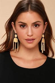 Image result for Gold Ear Studs for Women