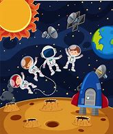 Image result for Animated Astronauts in Space