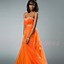 Image result for Orange Debs Dress