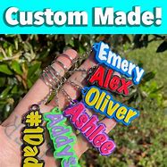 Image result for Personalized Keychains with Names