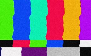 Image result for Colorful Old TV No Signal