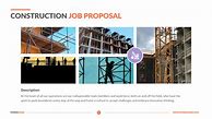 Image result for Construction Job Proposal Template