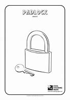 Image result for Cartoon Safe Lock Coloring