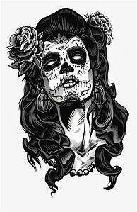 Image result for Skull Art Tattoos Chicano