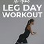 Image result for Full Body Leg Workout