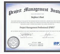 Image result for PMI Certificate