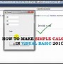 Image result for Calculator vB Code