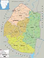 Image result for Swaziland On Africa Map