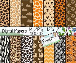 Image result for Animal Print Paper