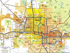 Image result for Phoenix Arizona City Map