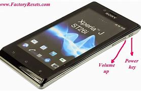 Image result for Sony Xperia J Hard Reset