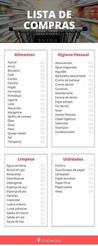 Image result for Lista De Mercado