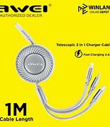 Image result for iPhone 3 in 1 Charger