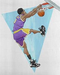 Image result for Kobe Bryant Dunk Drawing