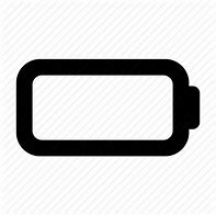 Image result for Black and White iPhone Battery Icon