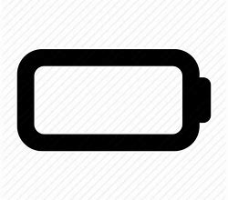 Image result for iPhone Empty Battery Icon