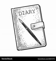 Image result for Diary Drawing