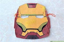 Image result for Easy Iron Man Mask