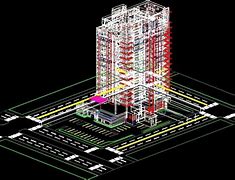 Image result for 3D AutoCAD Building Aesthetic Designs