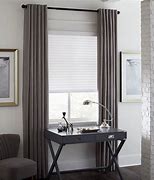 Image result for Window Curtains Over Blinds