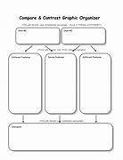 Image result for Compare Contrast Graphic Organizer