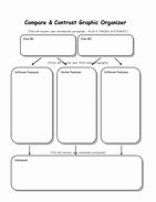 Image result for Blank Comparison Chart Template