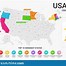 Image result for USA with Cities Simple Map