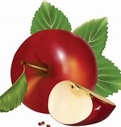 Image result for Cutted Apple Cartoon