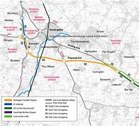 Image result for A14 Map with Junctions