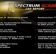 Image result for 2G Spectrum Scam Images