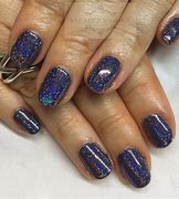 Image result for Purple and Green Holographic Nails