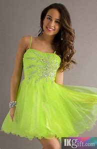 Image result for Pink and Lime Green Dresses