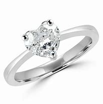 Image result for Heart Shaped Diamond Ring