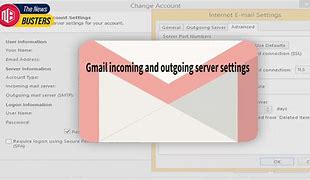 Image result for Incoming Mail Server Settings