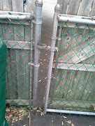 Image result for 12' Chain Link Fence Gate