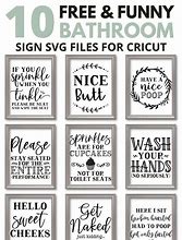 Image result for Free Bathroom SVG Quotes Images Funny