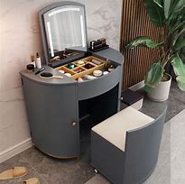 Image result for Makeup Vanity with Storage