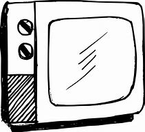 Image result for Television Drawing