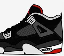 Image result for Air Jordan 4 Retro Drawing