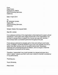 Image result for Salary Increase Letter