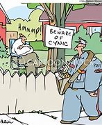 Image result for Cynical Cartoon