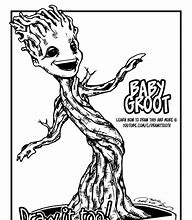 Image result for Draw It Too Guardians of the Galaxy Groot