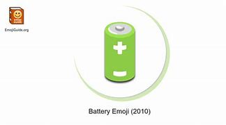 Image result for Battery Emoji Meaning
